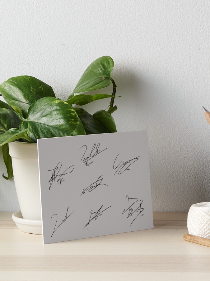 WAYV signatures