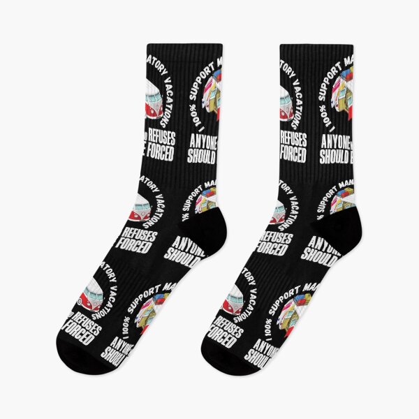 Item preview, I 100% support mandatory vacations… designed and sold by HROC.
