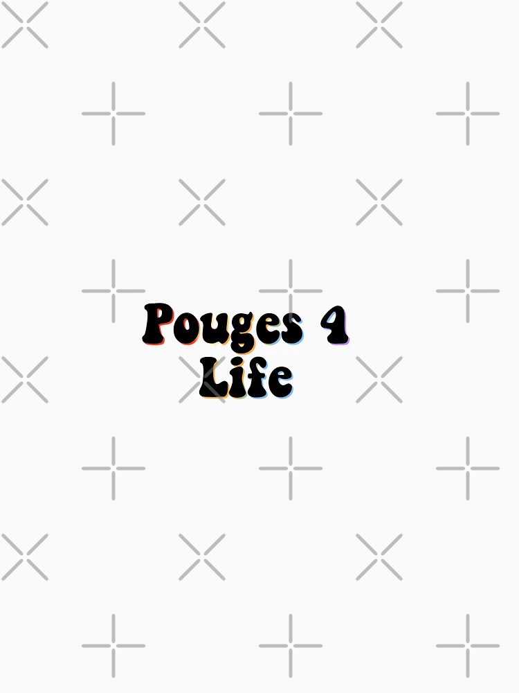 Thumbnail 4 of 4, V-Neck T-Shirt, Pouges 4 Life designed and sold by brookiecookie37.