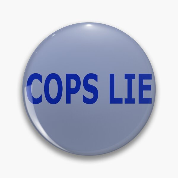 Item preview, Cops Lie (blue) designed and sold by YoFlyList.