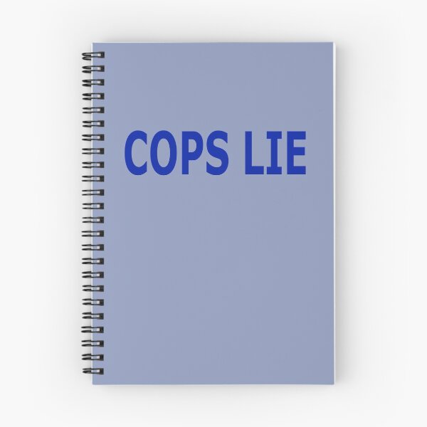 Item preview, Cops Lie (blue) designed and sold by YoFlyList.