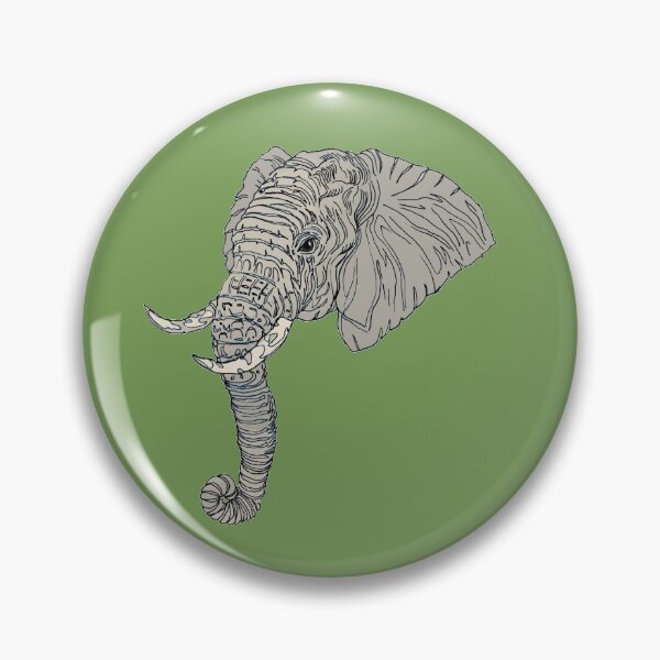 Item preview, National Animal of Guinea: Elephant designed and sold by nationalkingdom.