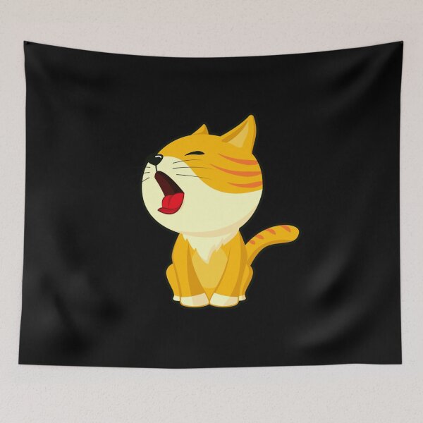 Item preview, Popcat Click Classic Yellow designed and sold by BibiPeeples.