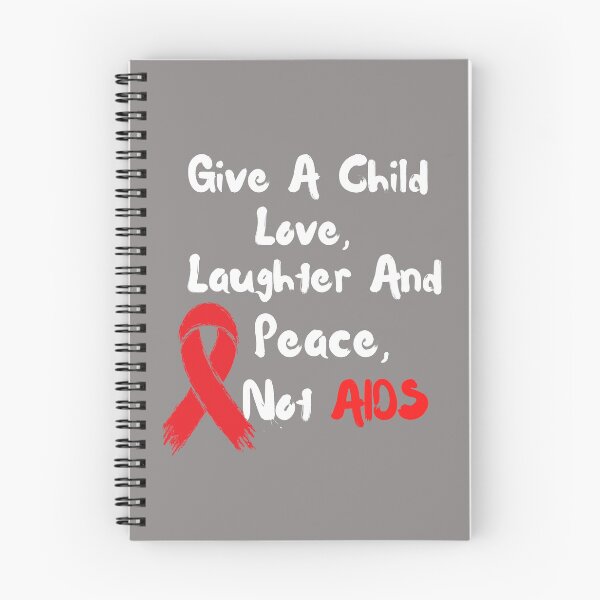 Item preview, Aids  Awareness Day, Give a Child Love, Laughter, And Peace, Not AIDS.  designed and sold by Youssefone.