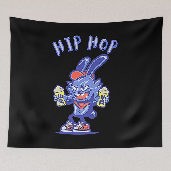 Item preview, Hip Hop Bunny Rabbit  designed and sold by MojaveTradePost.