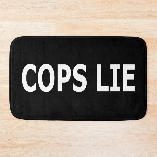 Item preview, Cops Lie (white) designed and sold by YoFlyList.