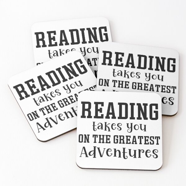 Item preview, Reading Takes You On The Greatest Adventures designed and sold by miraipa.