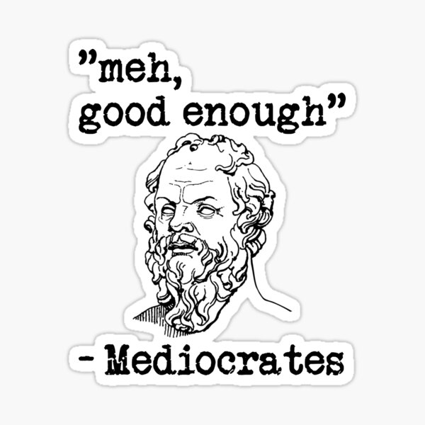 Git Gud Scrub Socrates Funny Gamer Meme | Sticker