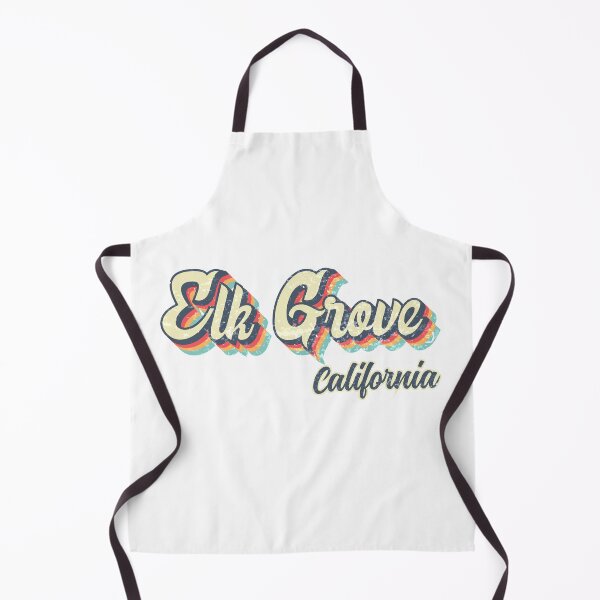 Item preview, Elk Grove city California Retro Vintage 70s rainbow designed and sold by Teelogic.