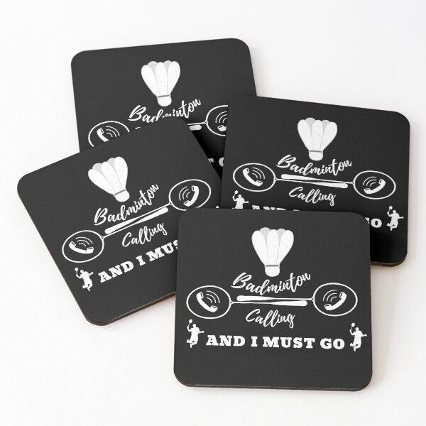 Item preview, Badminton Calling And I Must Do Design designed and sold by LapuniStore.