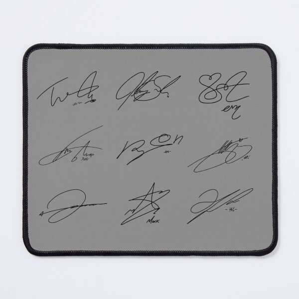 Item preview, NCT 127 signatures designed and sold by MADCITYY.
