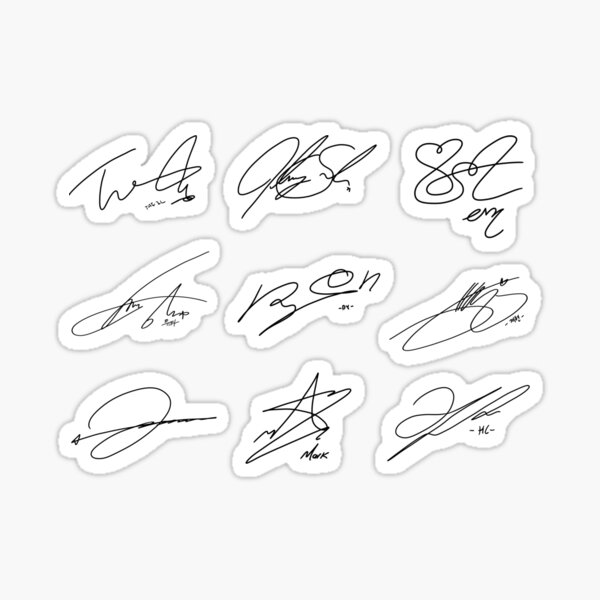 NCT 127 signatures