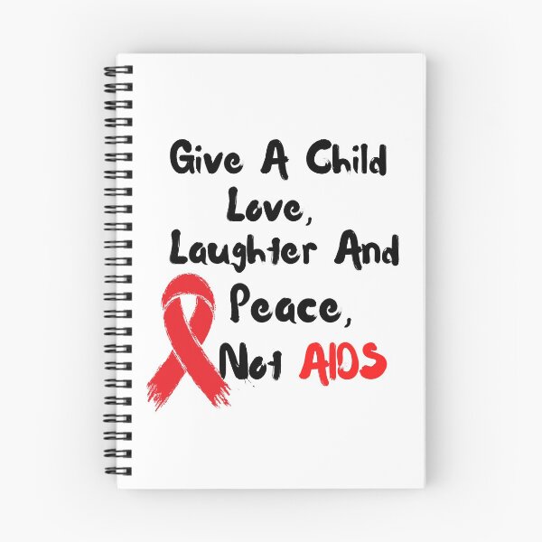 Item preview,  Aids  Awareness Day, Give a Child Love, Laughter, And Peace, Not AIDS.  designed and sold by Youssefone.