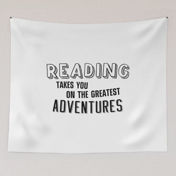 Item preview, Reading Takes You On The Greatest Adventures designed and sold by miraipa.