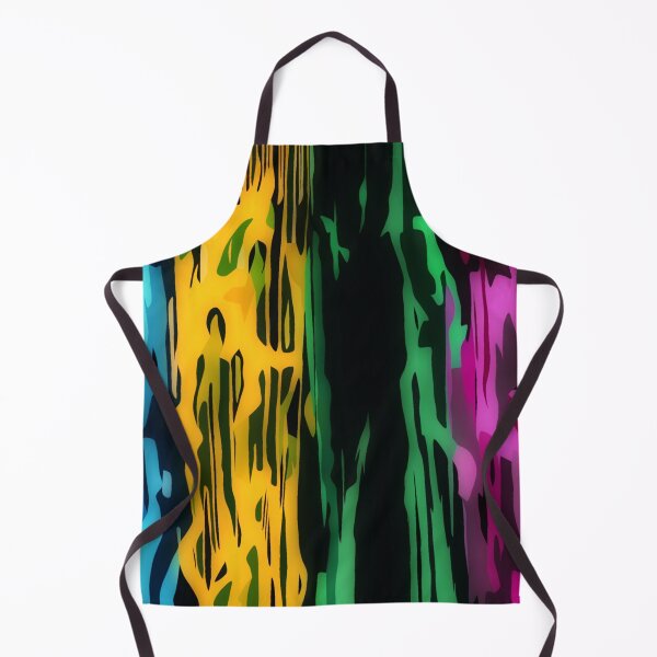 Item preview, Colorful Frightening - Bright Screams Against Black designed and sold by TheSplitWindow.