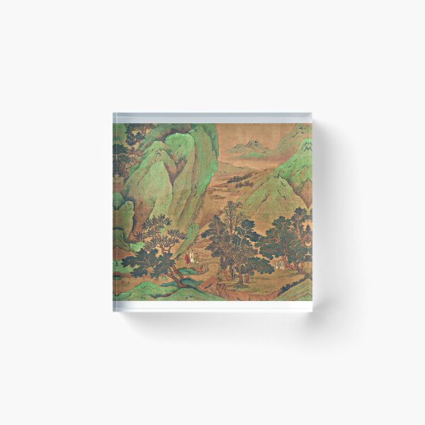 Item preview, Chinese Landscape Garden Estate Remastered designed and sold by Purple Fern Art.
