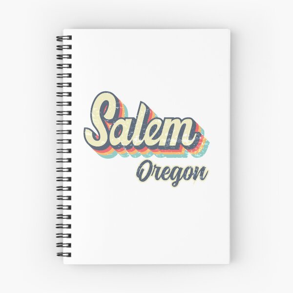 Item preview, Salem city Oregon Retro Vintage 70s rainbow designed and sold by Teelogic.