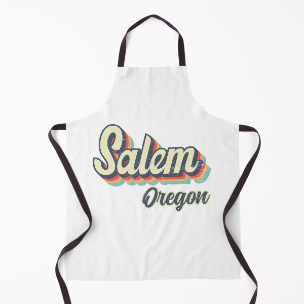 Item preview, Salem city Oregon Retro Vintage 70s rainbow designed and sold by Teelogic.