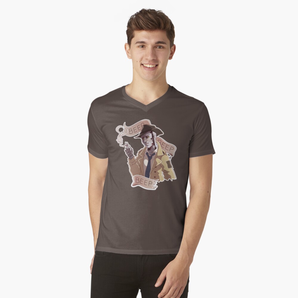 Item preview, V-Neck T-Shirt designed and sold by jazzajazzjazz.