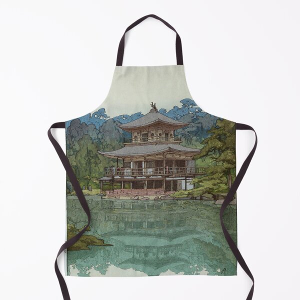 Item preview, Japanese Watercolour Temple Painting designed and sold by RBEnt.