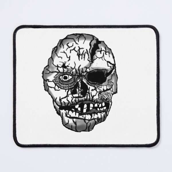 Item preview, Illustration of the face of an Undead designed and sold by MechanicalART.