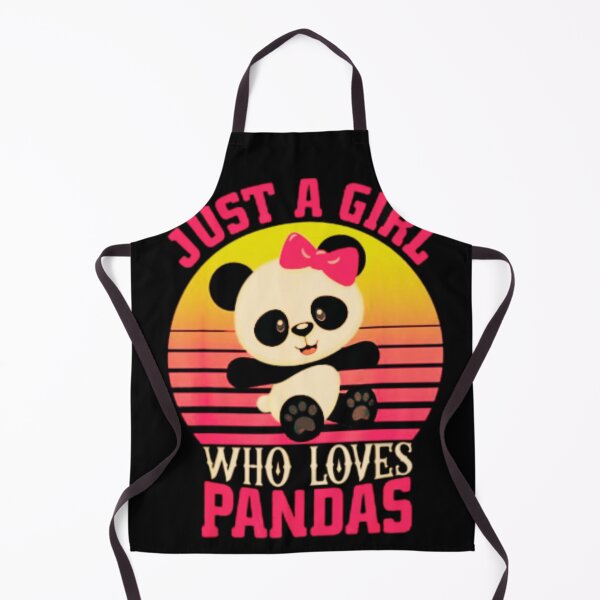 Item preview, Just A Girl Who Loves Pandas Cute Panda Gift For Girls T-Shirt designed and sold by spolayastore.