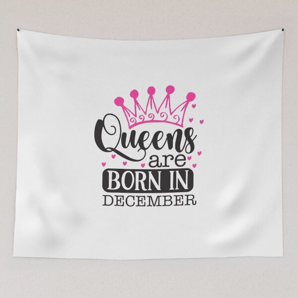 Item preview, Queens are born in December designed and sold by pnkpopcorn.