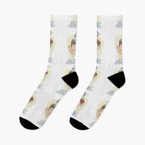 Item preview, Illustration representing a child taking care of your personal hygiene, taking a bath  designed and sold by LucianoCosmo.