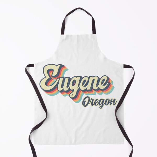 Item preview, Eugene city Oregon Retro Vintage 70s rainbow designed and sold by Teelogic.