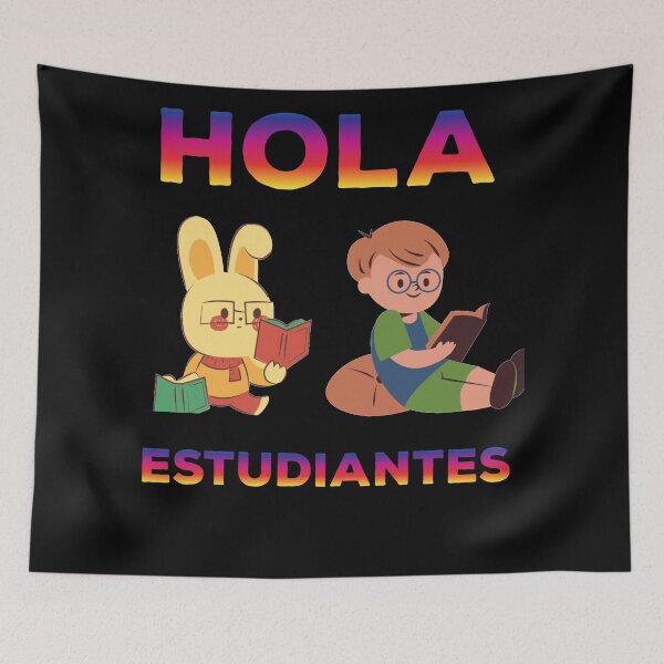Item preview, hola estudiantes designed and sold by Lakki-s.