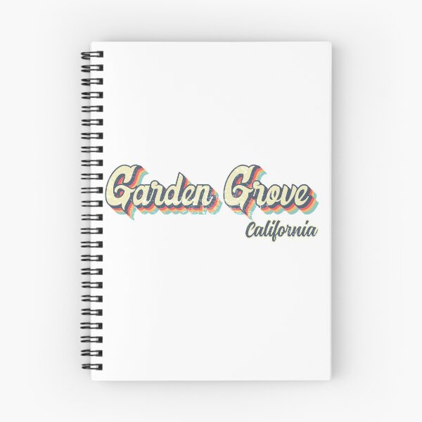 Item preview, Garden Grove City California Retro Vintage 70s rainbow designed and sold by Teelogic.