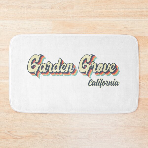 Item preview, Garden Grove City California Retro Vintage 70s rainbow designed and sold by Teelogic.