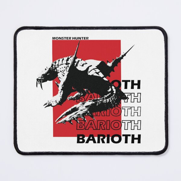 Item preview, Black And White Barioth designed and sold by monsterart-.