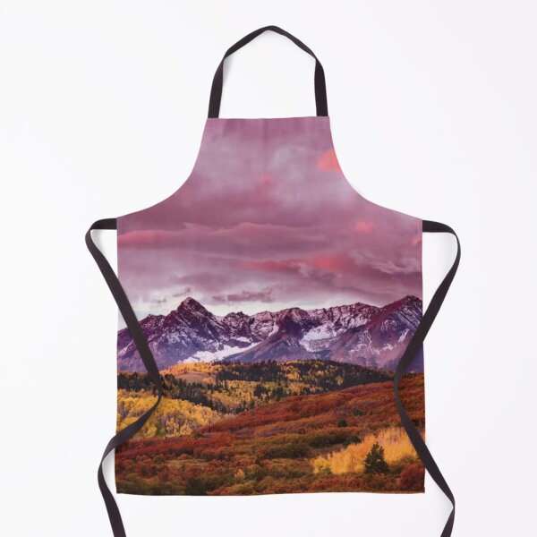 Item preview, Autumn Aspen Trees And Sneffels Range At Sunset Mount Sneffels Wilderness designed and sold by RiverenAshley.