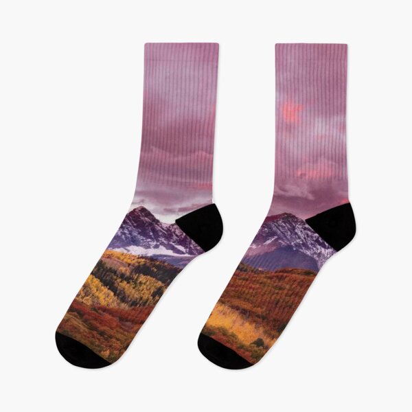 Item preview, Autumn Aspen Trees And Sneffels Range At Sunset Mount Sneffels Wilderness designed and sold by RiverenAshley.