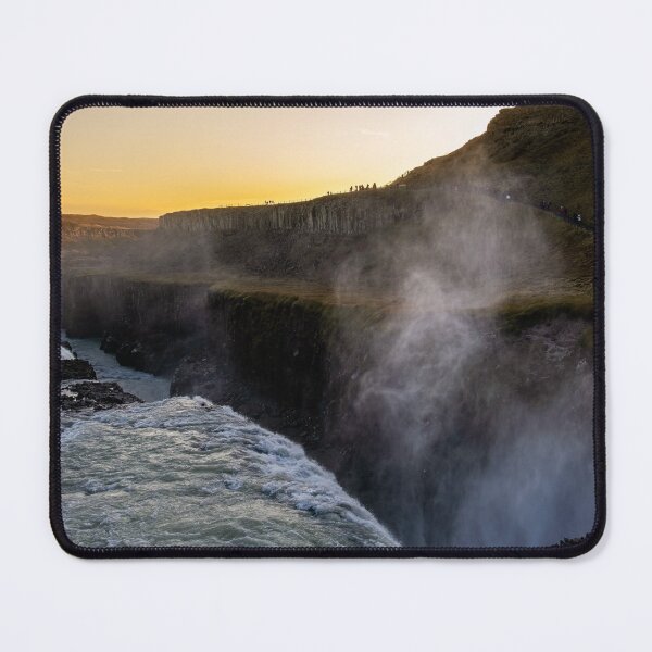 Item preview, Misty Gullfoss Iceland Waterfall designed and sold by Catherine Reading.
