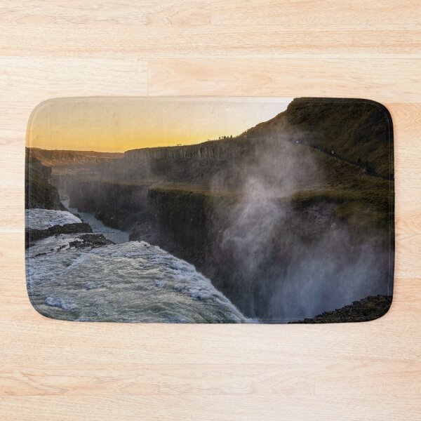 Item preview, Misty Gullfoss Iceland Waterfall designed and sold by Catherine Reading.