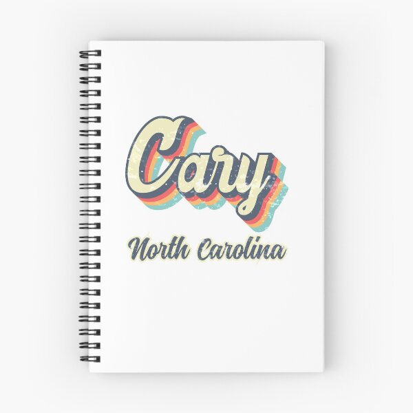 Item preview, Cary town North Carolina Retro Vintage 70s rainbow designed and sold by Teelogic.