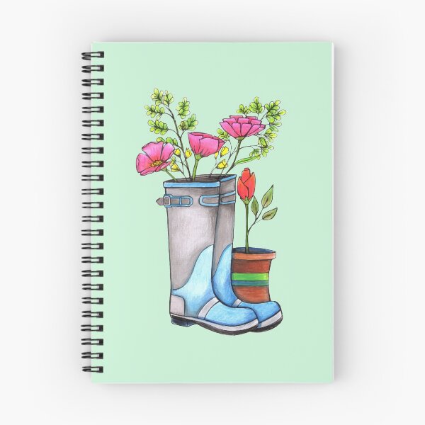 Item preview, Gumboot flower Pot designed and sold by Colouringinbook.