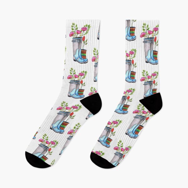 Item preview, Gumboot flower Pot designed and sold by Colouringinbook.