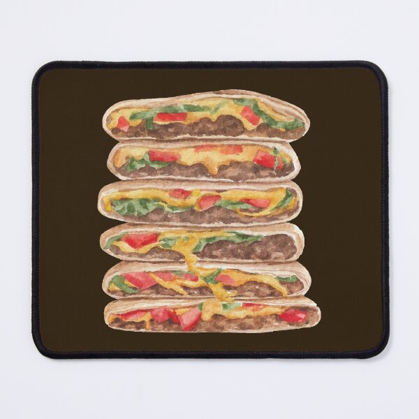 Item preview, Mexican Chilli Cheese Crunchwrap designed and sold by Alicia Chee.