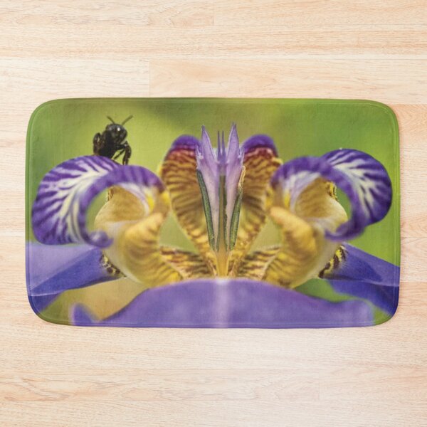 Item preview, Bee On Purple Flower designed and sold by RiverenAshley.