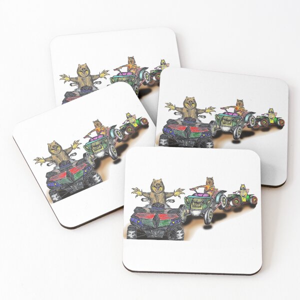 Item preview, Quokkas on quad bikes designed and sold by davidfraser.