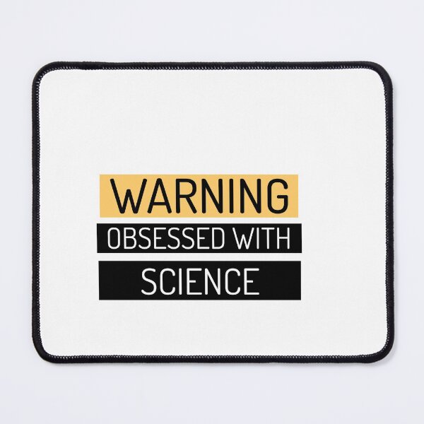 Item preview, Warning! Obsessed with Science designed and sold by Sandeaux Designs.