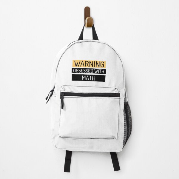 Item preview, Warning! Obsessed with Math designed and sold by Sandeaux Designs.