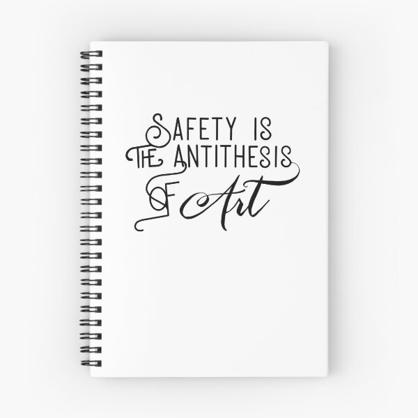 Item preview, Safety Is the Antithesis of Art designed and sold by ASparkofMadness.