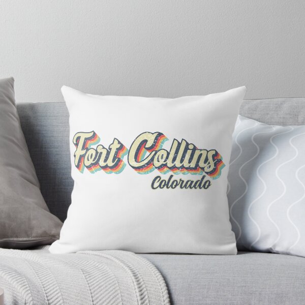 Item preview, Fort Collins city Colorado Retro Vintage 70s rainbow designed and sold by Teelogic.