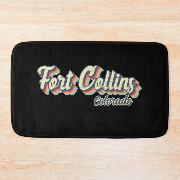 Item preview, Fort Collins city Colorado Retro Vintage 70s rainbow designed and sold by Teelogic.