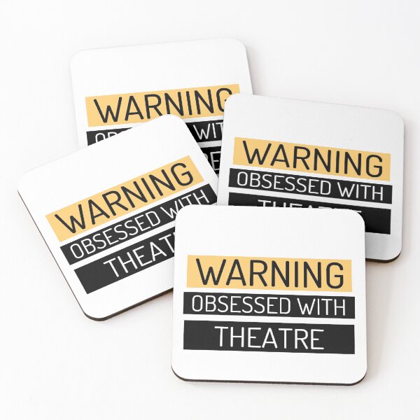Artikelvorschau, Warnung! Besessen vom Theater entworfen und verkauft von Sandeaux Designs.