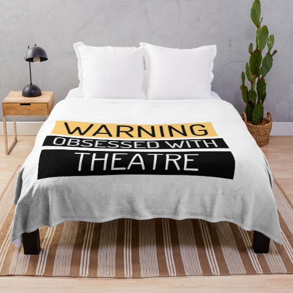 Item preview, Warning! Obsessed with Theatre designed and sold by Sandeaux Designs.